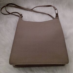 VTG Stuart Weitzman Tan Skin Shoulder Bag